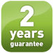 2 years guarantee